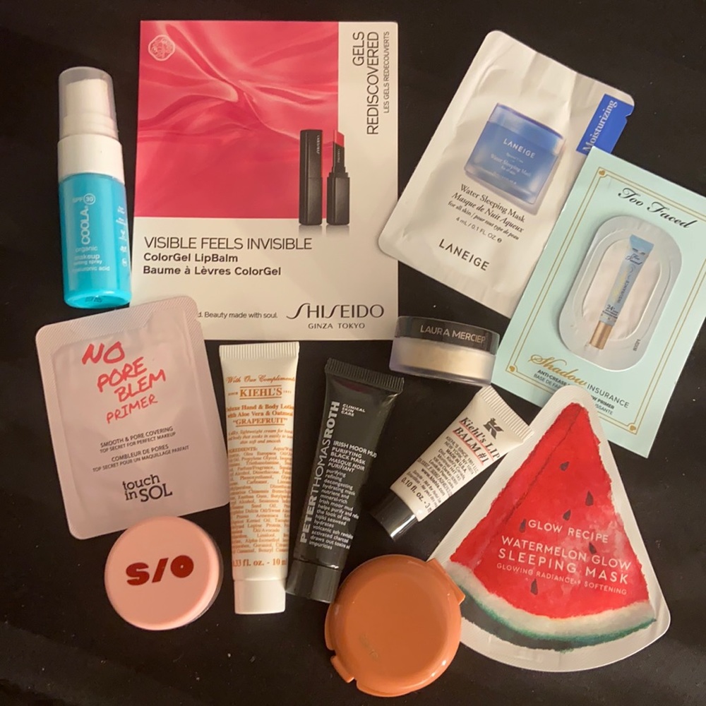 Travel size samples